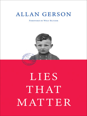 cover image of Lies That Matter